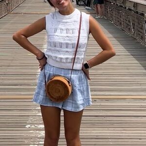 COTTON ON CABLE KNIT SWEATER TANK